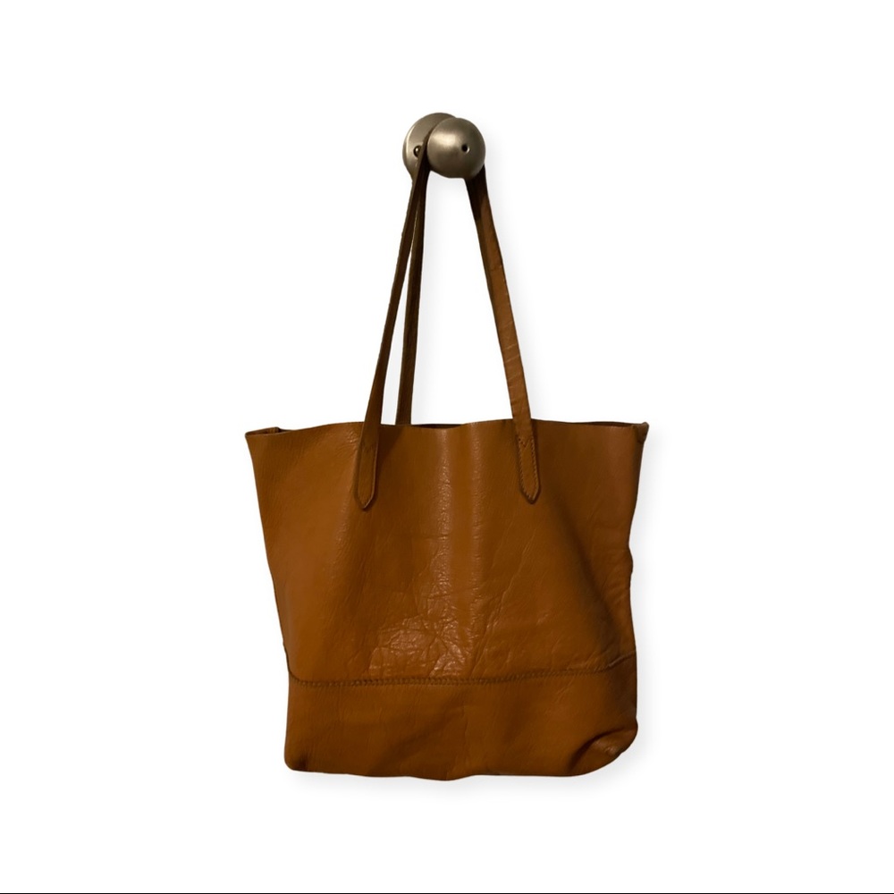 Jcrew leather tote